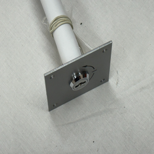 Lock mechanism for RDEOAP External Manual Override Kit
