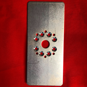Galvanised fixing plate 200 x 85 x 3 for motors to 205 Header Plate